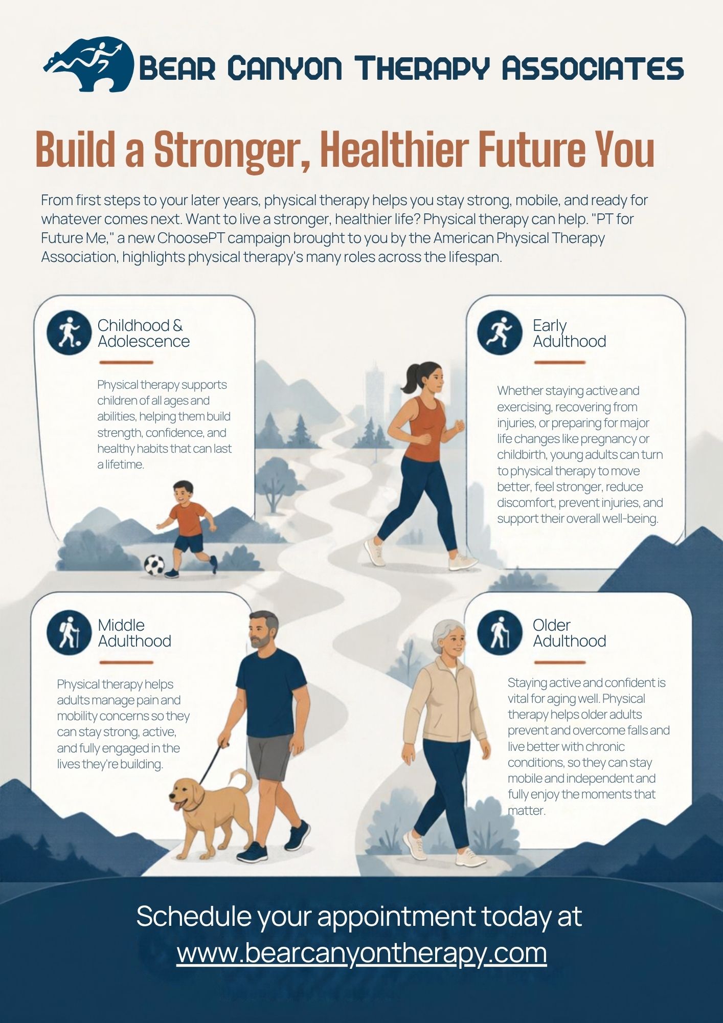 Bear Canyon Therapy Joins APTA’s “PT For Future Me” Campaign for National Physical Therapy Month